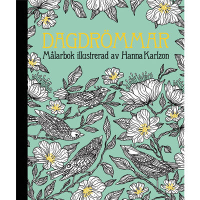 Hanna Karlzon’s Beautiful Swedish Coloring Books
