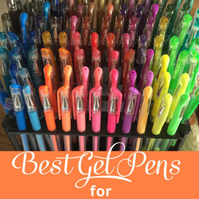 Best Gel Pens for Adult Coloring Books