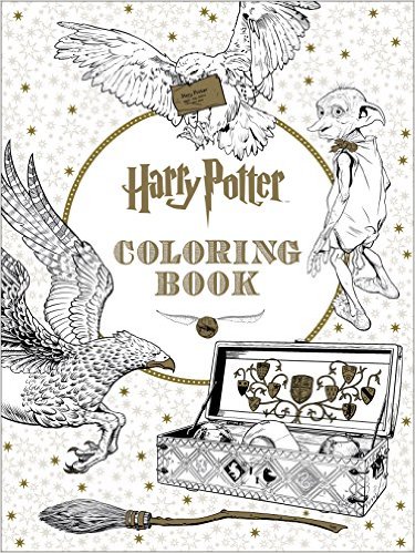 harry potter coloring book for adults