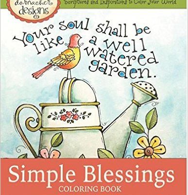simple blessings bible devotional coloring book