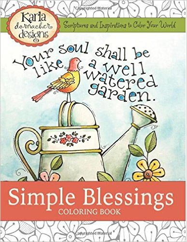 simple blessings bible devotional coloring book