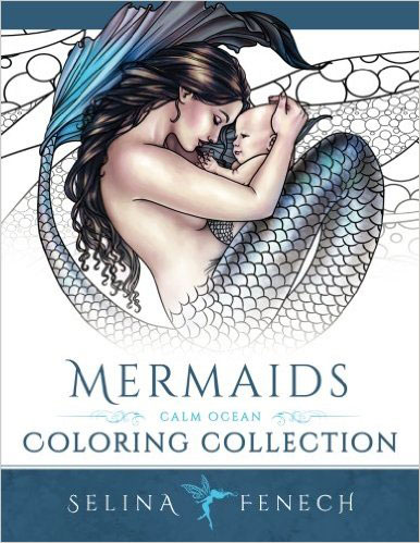 selina fenech mermaids coloring book