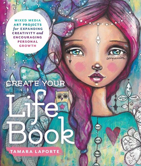 Life Book Mixed Media Art Supplies List for Life Book with Tamara Laporte