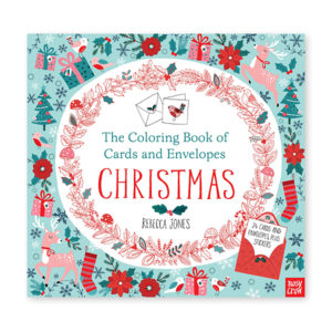 christmas cards to color plus envelopes