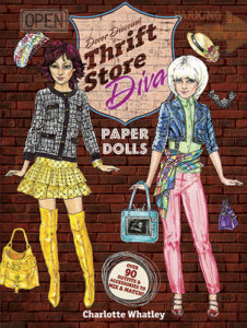 Thrift Store Diva Paper Dolls