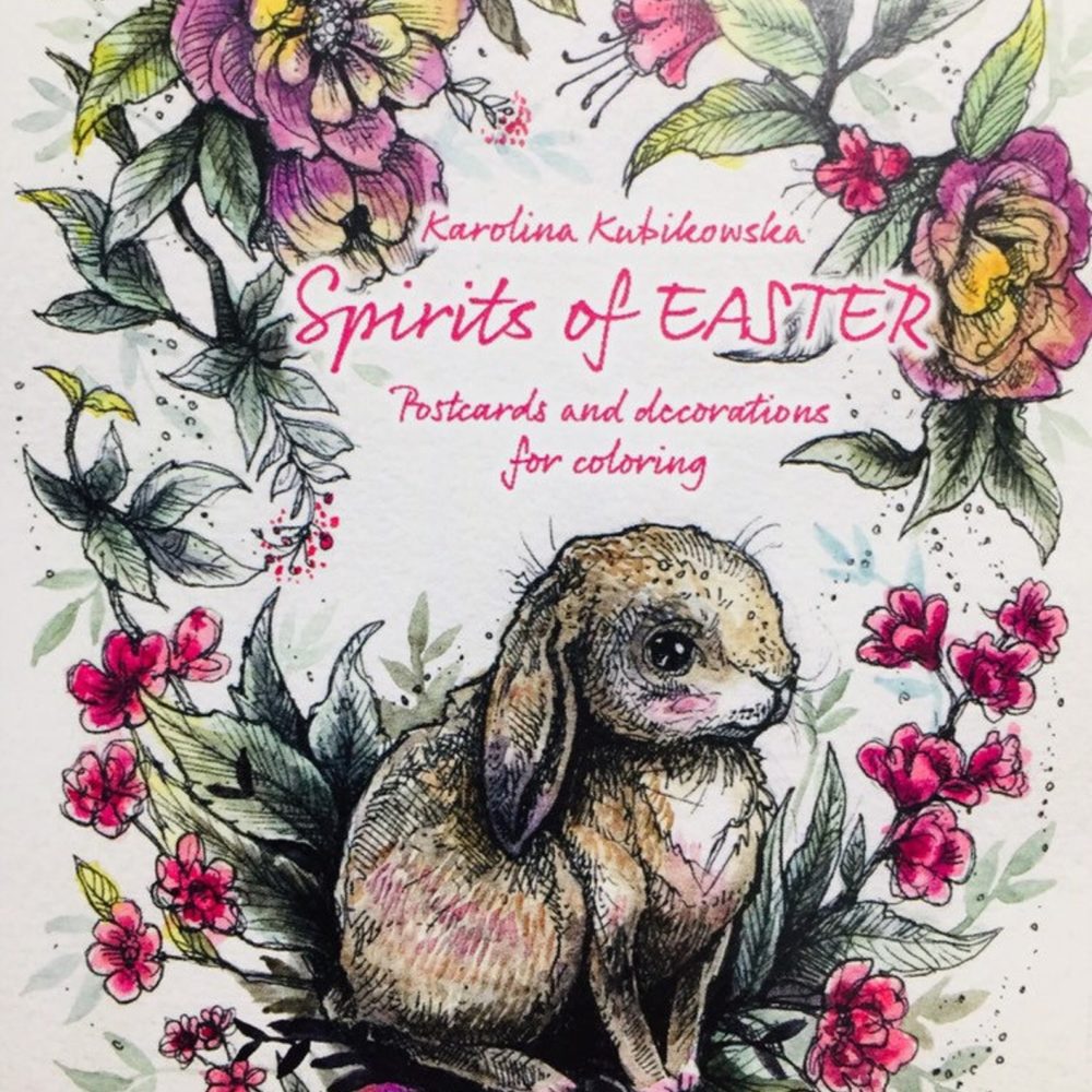 Spring & Easter Holiday Coloring for Grown-ups
