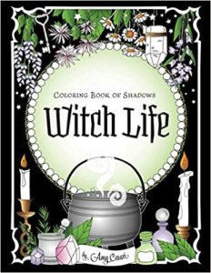 witchy life coloring book
