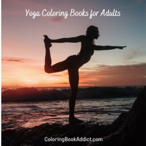 yoga coloring books for adults