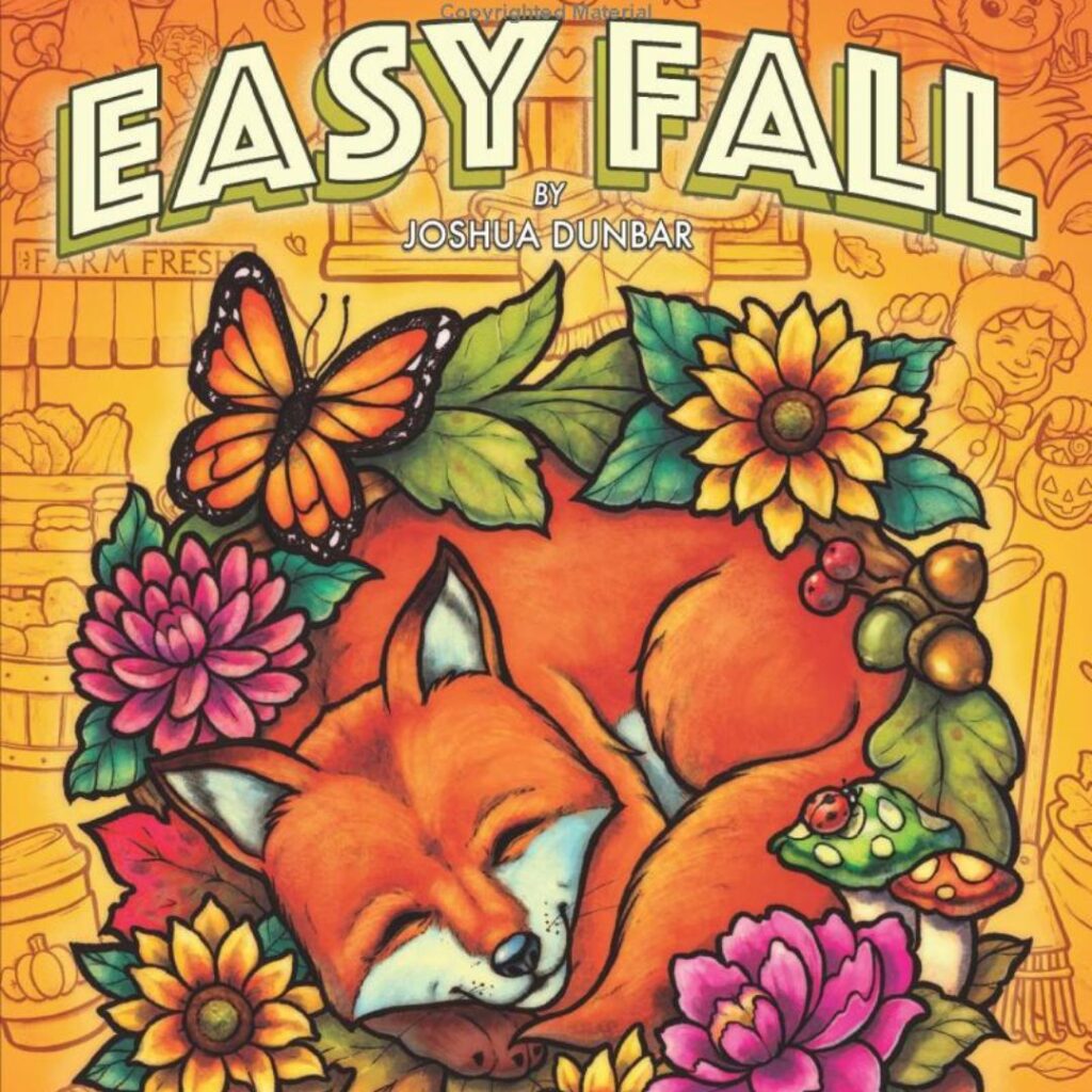 Easy Autumn Coloring Books For Those Cool Fall Days 
